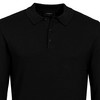 Gebreid poloshirt voor heren met viscose
