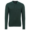Herren Strick-Poloshirt mit Viskose dunkelgrün