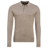 Herren Strick-Poloshirt mit Viskose