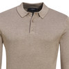 Herren Strick-Poloshirt mit Viskose
