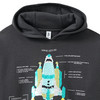 Jongens' hoodie met omkeerbare pailletten