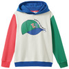 Jungen Hoodie mit Farbteilern