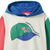 Jungen Hoodie mit Farbteilern