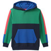 Jongens' hoodie met kleurverdelers
