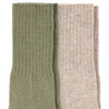 2 Paar Damen Socken mit Woll-Anteil