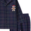 Baby Weihnachtsschlafanzug mit Stickerei