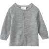 Newborn Woll-Strickjacke unifarben