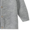 Newborn Woll-Strickjacke unifarben