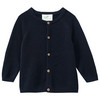 Newborn Woll-Strickjacke unifarben