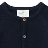 Newborn Woll-Strickjacke unifarben