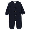 Newborn Woll-Overall unifarben