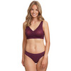 Damen Seamless-Slip mit Spitzeneinsatz