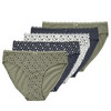 5 Damen Slips mit Bio-Baumwolle