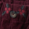 Mädchen Cordshorts mit Stickerei