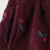 Mädchen Cordshorts mit Stickerei