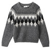Kinder Strickpullover mit Muster