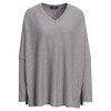 Damen Woll-Pullover mit V-Ausschnitt