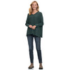 Damen Woll-Pullover mit V-Ausschnitt