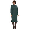 Damen Woll-Strickkleid mit langen Ärmeln