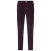 Damen Samthose mit Slim-Fit