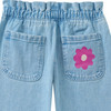Mädchen Jeans mit Paperbag-Bund