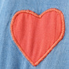 Mädchen Kleid im Denim-Look