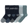 5 Paar Jungen Socken in verschiedenen Dessins