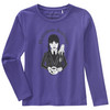 WEDNESDAY Langarmshirt mit großem Print