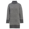 Damen Strickkleid mit Allover-Muster