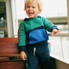 Baby hoodie met kleurverdelers