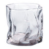 Kerzenhalter aus Glas grau