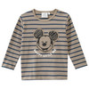 Micky Maus Langarmshirt im Streifen-Look