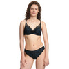 Damen String mit floraler Spitze
