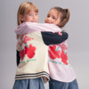 Minnie Maus Sweatjacke im College-Style