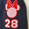 Minnie Maus Sweatjacke im College-Style