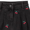 Mädchen Jeansrock mit integrierten Shorts