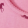 Mädchen Langarmshirt mit Pferde-Prints
