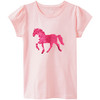 Mädchen T-Shirt mit Wendepailletten