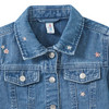 Mädchen Jeansjacke mit Applikationen