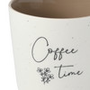 Tasse mit Herzhenkel und Schriftzug