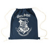 Harry Potter Rucksackbeutel aus Baumwolle dunkelblau