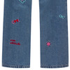 Mädchen Jeans mit Stickerei