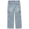 Mädchen Cargo-Jeans mit geradem Bein