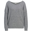 Damen Strickpullover mit U-Boot-Ausschnitt