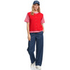 Damen Strickweste mit Knopfleiste