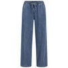 Damen Wide-Leg-Jeans mit Elastikbund