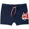 Baby Badehose mit Feuerwehr-Motiv