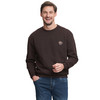Herren Sweatshirt mit Stickerei
