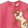 Chip 'n Chap-sweaterjurk met print