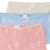 3 Mädchen Pantys mit floralem Print